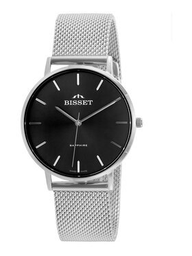 Bisset Bisset Zegarek BSBF33SIBX03BX Srebrny