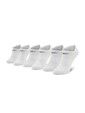 Nike Nike Set de 3 perechi de șosete scurte pentru bărbați SX7678 100 Alb