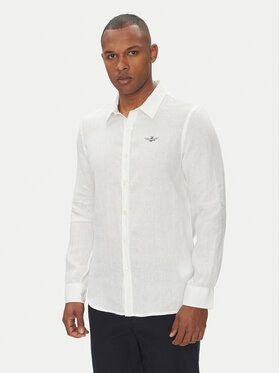 Aeronautica Militare Aeronautica Militare Camicia 251CA1239CT3089 Bianco Regular Fit