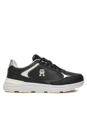 Tommy Hilfiger Tommy Hilfiger Snīkeri Casual Fashion Runner FW0FW08325 Melns