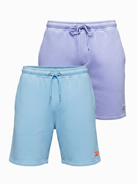 Ombre Ombre komplet szortów materiałowych Z129 Kolorowy Basic Fit