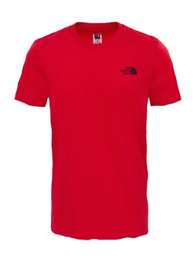 The North Face The North Face T-Shirt Simple Dome Tee Czerwony Regular Fit