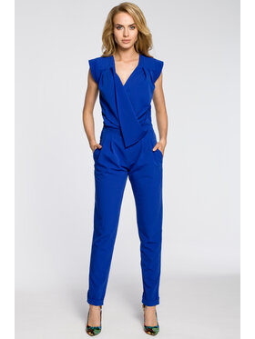Made of Emotion Made of Emotion Overal M196 Modrá Casual Fit