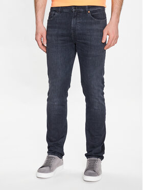 Boss Boss Jeansy 50484445 Szary Slim Fit