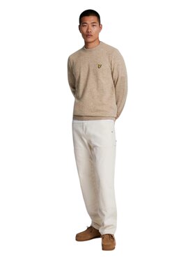 Lyle & Scott Lyle & Scott Maglione kn2114v-x320 Beige Regular Fit