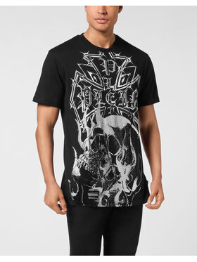 PHILIPP PLEIN PHILIPP PLEIN T-shirt 26207 Nero Regular Fit