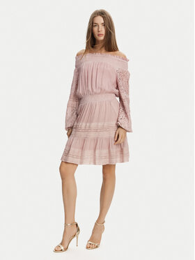 Guess Guess Koktel haljina W5GK24 WE550 Ružičasta Regular Fit
