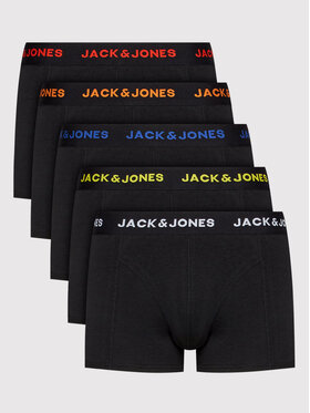 Jack&Jones Jack&Jones Súprava 5 kusov boxeriek Black Friday 12167028 Čierna