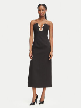 Bardot Bardot Cocktail obleka Paltrow 60396DB Črna Regular Fit