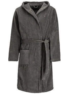 Tommy Hilfiger Tommy Hilfiger Kopalni plašč Icon Hooded Bathrobe 2S87905573 Siva