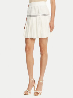 Liu Jo Sport Liu Jo Sport Spódnica mini TA5124 J4894 Biały Regular Fit