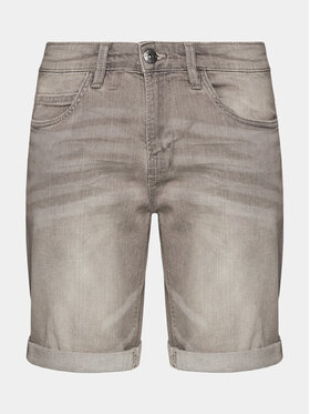 INDICODE INDICODE Дънкови шорти Kaden 70-100 Сив Regular Fit