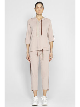 Deni Cler Milano Deni Cler Milano Bluza T-DC-W404-E2-20-13-1 Beżowy Regular Fit