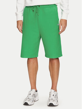 Champion Champion Szorty sportowe 218650 Zielony Regular Fit
