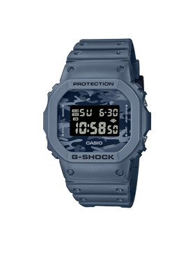 G-Shock G-Shock Zegarek DW-5600CA-2ER Niebieski