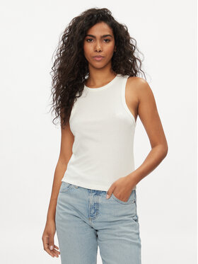 Lee Lee Felső 112350212 Ekru Slim Fit