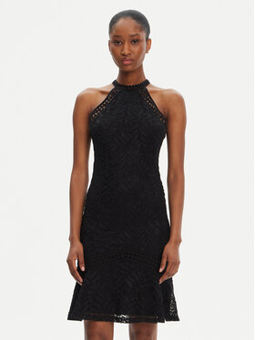 Guess Guess Rochie cocktail W5YK0C KCS90 Negru Classic Fit