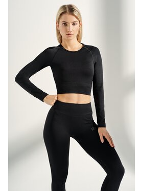 ROUGH RADICAL ROUGH RADICAL Koszulka techniczna DIAMOND RASHGUARD Czarny Slim Fit