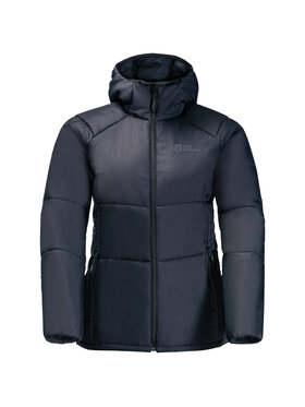 Jack Wolfskin Jack Wolfskin Kurtka przejściowa Bergland INS Hoody W Granatowy Regular Fit