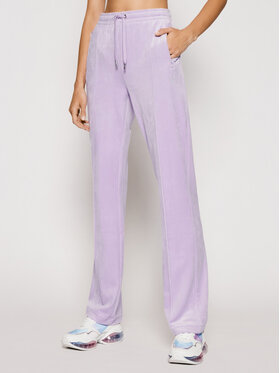 Juicy Couture Juicy Couture Donji dio trenerke Tina JCAPW045 Ljubičasta Regular Fit