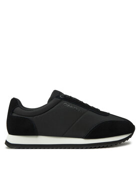 Calvin Klein Calvin Klein Laisvalaikio batai Low Top Lace Up Mix HM0HM01667 Juoda