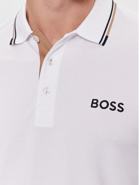 Boss Polo Majica Paddy Pro 50469102 Bež Regular Fit