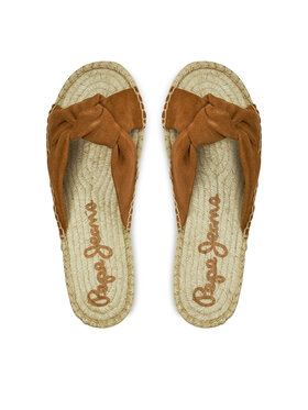 Pepe Jeans Espadrile Siva Knot PLS90664 Rjava