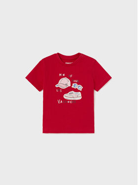 Mayoral Mayoral T-shirt 1025 Crvena Regular Fit