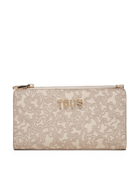 TOUS TOUS Portafoglio grande da donna Kaos Mini Lines 2002183501 Beige