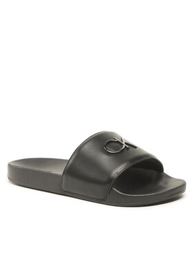 Calvin Klein Calvin Klein Iešļūcenes Pool Slide W/Hw HW0HW01509 Melns