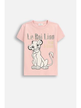 Coccodrillo Coccodrillo T-Shirt ZC5143211LGD-007 Różowy Regular Fit