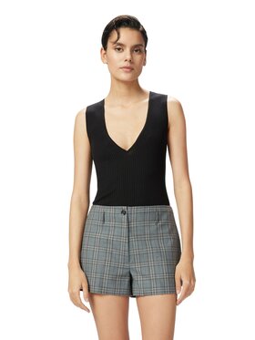 PINKO PINKO Top Top Pinko Czarny Slim Fit