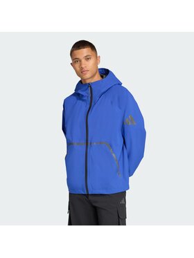 adidas adidas Kurtka przejściowa 154711 Błękitny Loose Fit