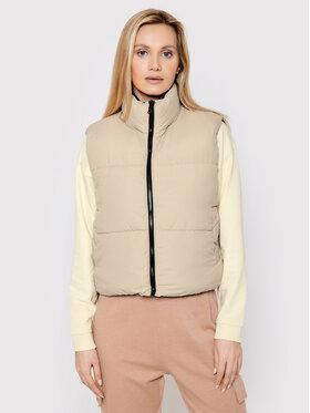 Brave Soul Brave Soul Vestă LJK-FINTY Bej Regular Fit