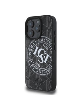 Lacoste Lacoste Etui na telefon iPhone 16 Pro Max Czarny