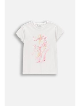 Coccodrillo Coccodrillo T-Shirt WC6143206VGA-001 Biały Regular Fit