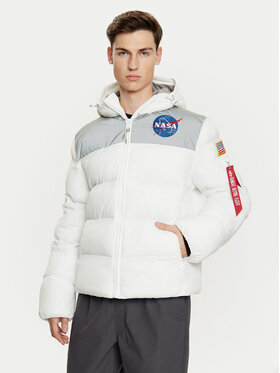 Alpha Industries Alpha Industries Μπουφάν χειμωνιάτικο 148135 Λευκό Regular Fit