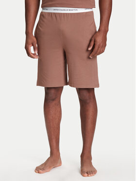 United Colors Of Benetton United Colors Of Benetton Szorty piżamowe 30964900D Beżowy Regular Fit