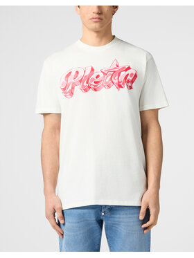 PHILIPP PLEIN PHILIPP PLEIN T-Shirt 30616 Biały Regular Fit