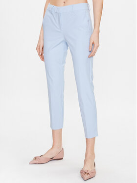 Marella Marella Kalhoty z materiálu Diluvio 2331312131 Modrá Regular Fit