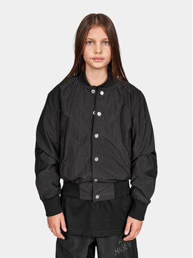 MADE BY SOCIETY MADE BY SOCIETY Kurtka przejściowa Bomber - J37797 Czarny Basic Fit