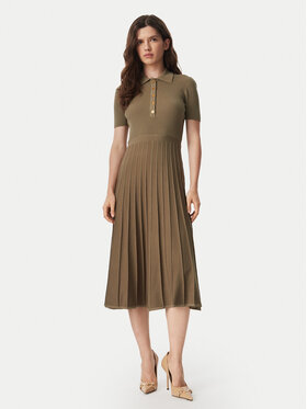 MICHAEL Michael Kors MICHAEL Michael Kors Φόρεμα καθημερινό MT5834F33D Μπεζ Regular Fit