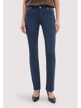 Trussardi Trussardi Pantaloni di tessuto P7019300363N034 Blu Regular Fit