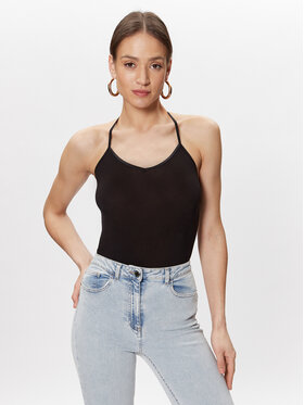 Culture Culture Top Poppy 50102685 Crna Slim Fit