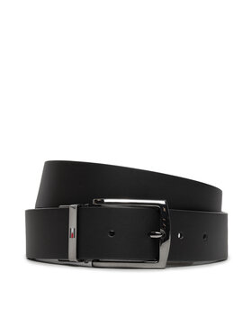 Tommy Hilfiger Tommy Hilfiger Ζώνη Ανδρική Denton Rev 3.5 AM0AM12549 Μαύρο