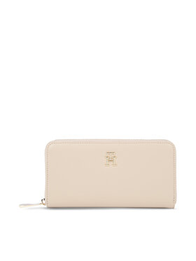 Tommy Hilfiger Tommy Hilfiger Dámska peňaženka Poppy Plus Large Za AW0AW15586 Béžová