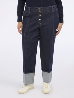 Fiorella Rubino Fiorella Rubino Jeans P428T005042N034 Blu Cropp Fit