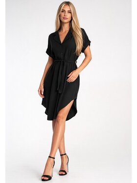 FIGL FIGL Φόρεμα κοκτέιλ M1286 Μαύρο A-Line Fit