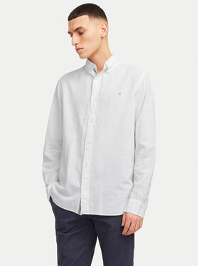 Jack&Jones Jack&Jones Риза Summer 12274599 Бял Regular Fit