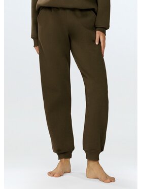 DKaren Sport DKaren Sport Spodnie dresowe Rehema Khaki Relaxed Fit